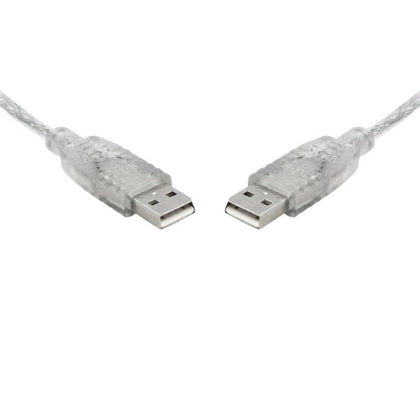 8WARE 5m USB 2.0 Cable - Type A to Type A Male to Male High Speed Data Transfer for Printer Scanner Cameras Webcam Keyboard Mouse Joystick