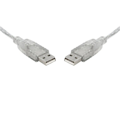 8WARE 5m USB 2.0 Cable - Type A to Type A Male to Male High Speed Data Transfer for Printer Scanner Cameras Webcam Keyboard Mouse Joystick