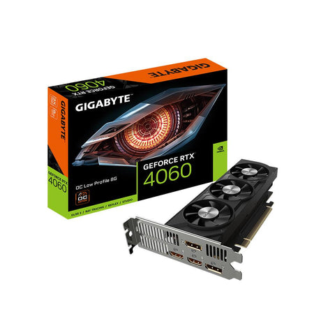GIGABYTE NVIDIA GeForce RTX­ 4060 | 8GB GDDR6 | 128 bit | PCI Express 4.0 | 2 x HDMI (2.1a) | 2 x DP (1.4a) | CUDA | DirectX 12 Ultimate | OpenGL 4.6 (GV-N4060OC-8GL) GIGABYTE