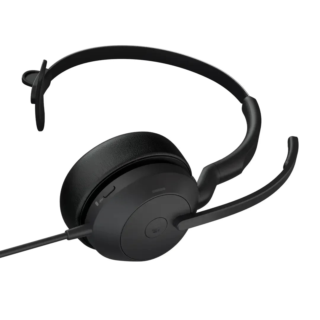 JABRA EVOLVE2 50 – Wired (USB-C/USB-A) / Mono / Office – Head-band Headset ANC