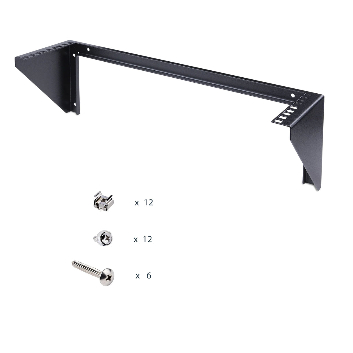 STARTECH 3U 19" Wall Mount Vertical Rack Bracket | Wall Mount Patch Panel Bracket for Data|AV|IT|Computer Equipment | 3U Rack for Cabinet or Server Room | Supports 150lb (68kg) (RK319WALLV) (RK319WALLV)