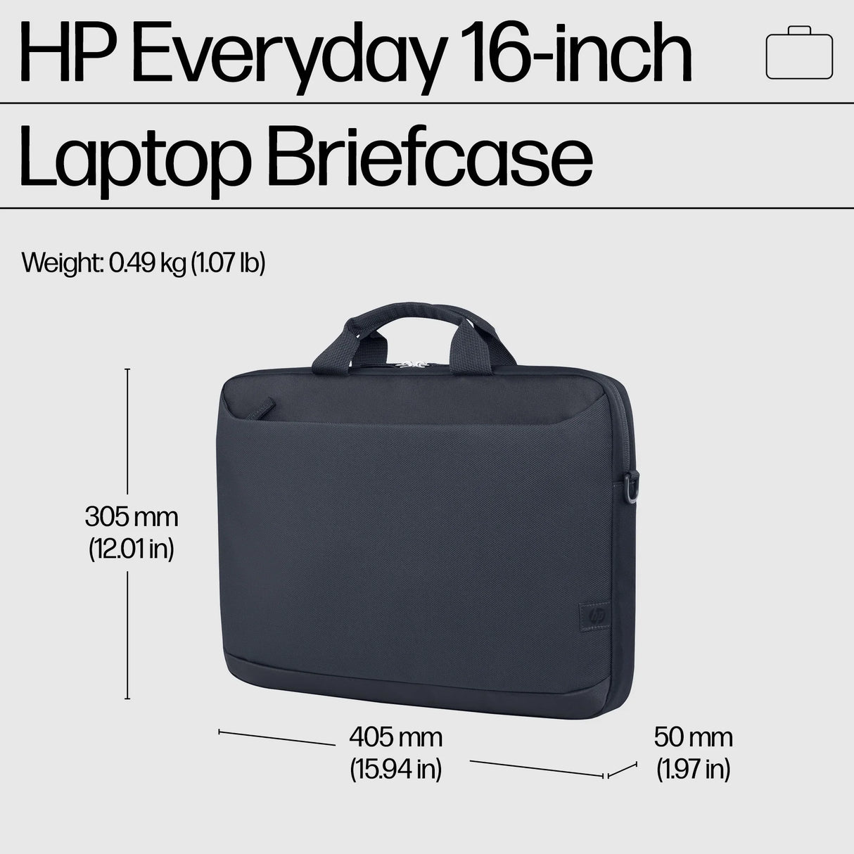 HP A08KHUT – Briefcase / 16" / Recycled Materials – Briefcase
