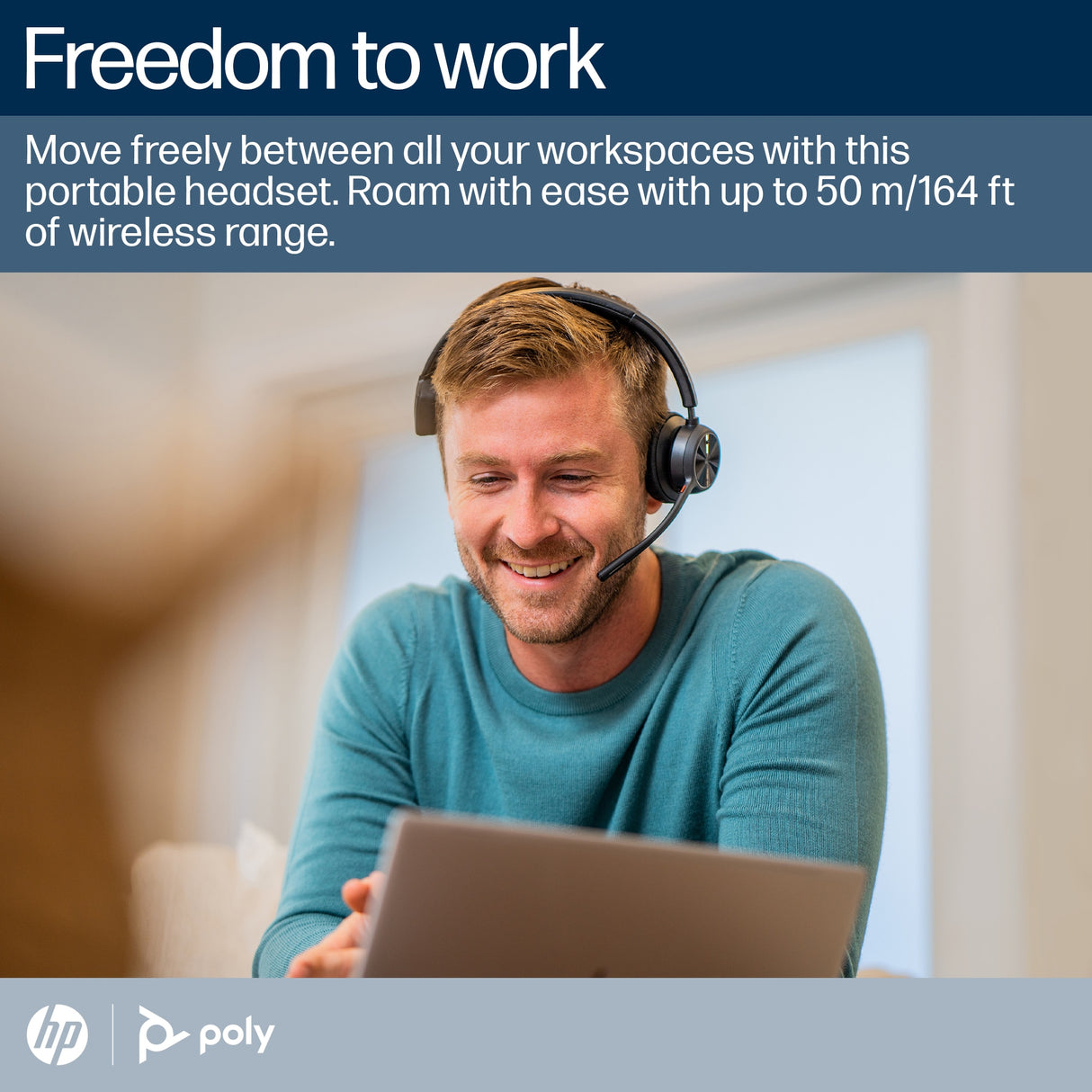 POLY Voyager 4310 BT700 Dongle Headset