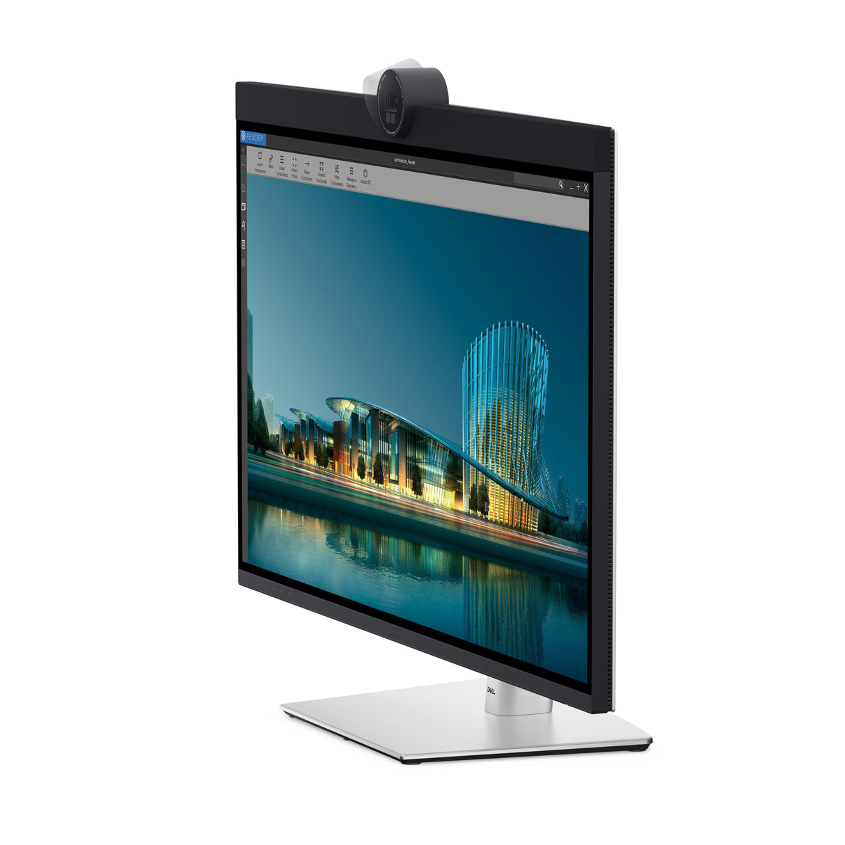 DELL UltraSharp LED display (32") 6144 x 3456 pixels 6K Ultra HD LCD Black, Silver
