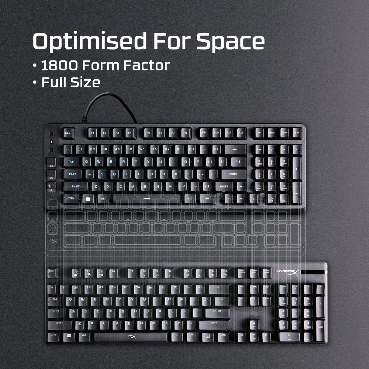 HP – Desktop Platform / Adjustable Height / 17" Wide – Keyboard Tray