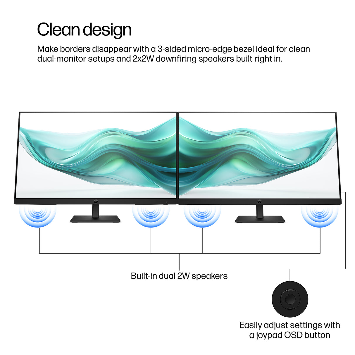 HP 327PH Monitor – 27" / Full HD / IPS / 100Hz – Business Monitor