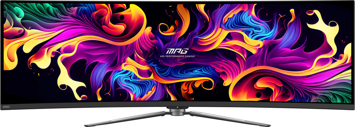 MSI MPG 491CQP Monitor – 49" / DQHD / OLED / 144Hz – Gaming Monitor