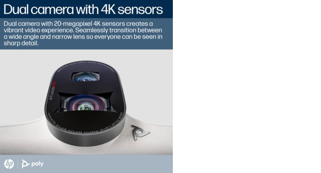 POLY Studio E70 Smart Camera Video Conferencing Camera