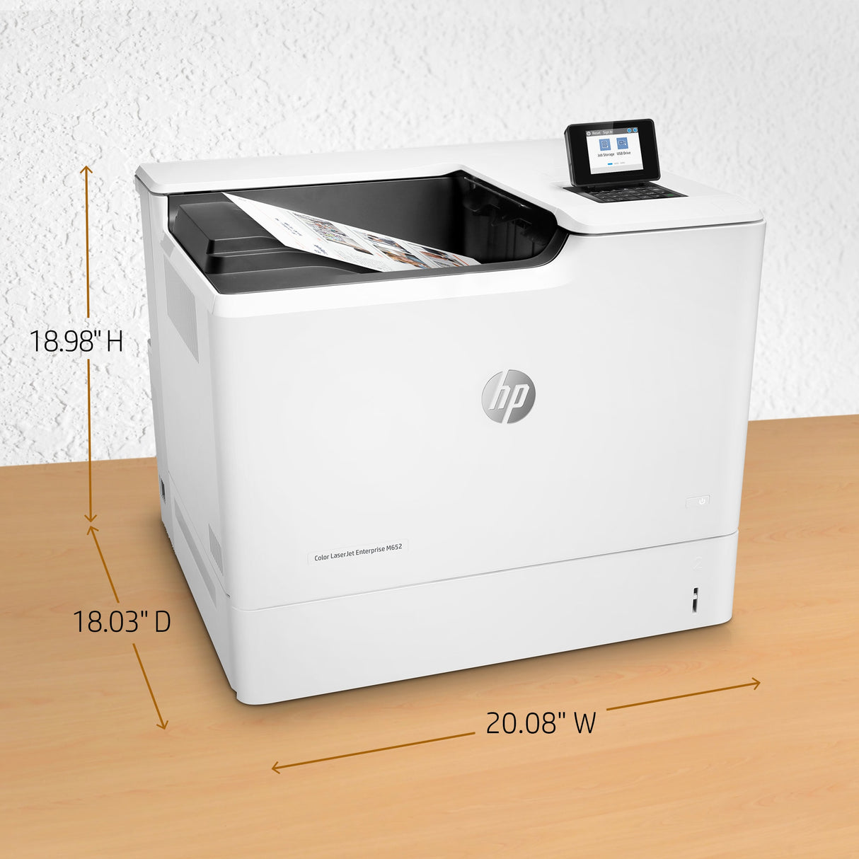 HP Color LaserJet Enterprise M652dn Laser Printer