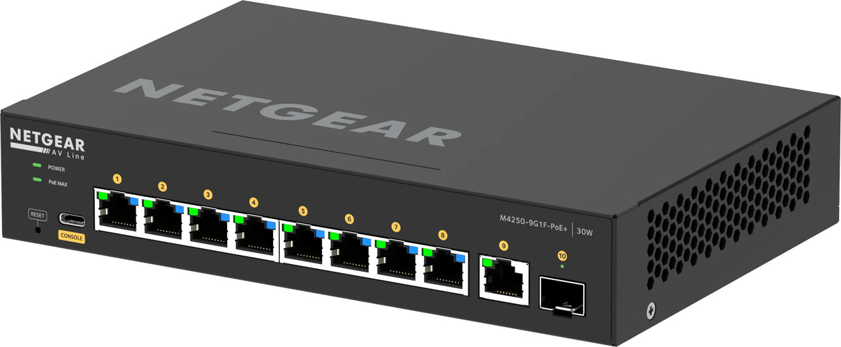 NETGEAR GSM4210PD-100AUS Network Switch 2048MB