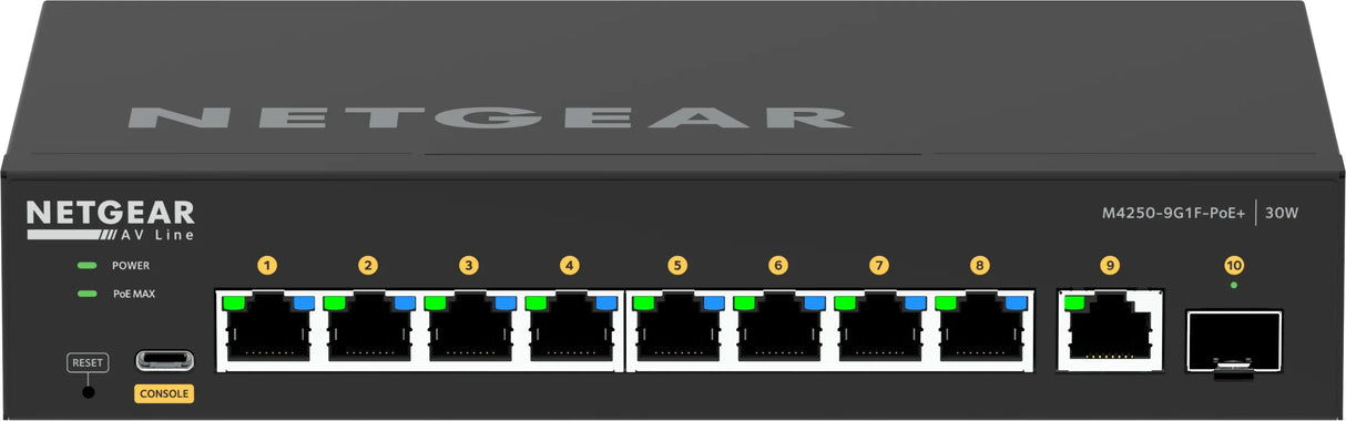 NETGEAR GSM4210PD-100AUS Network Switch 2048MB