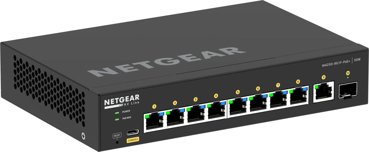 NETGEAR GSM4210PD-100AUS Network Switch 2048MB