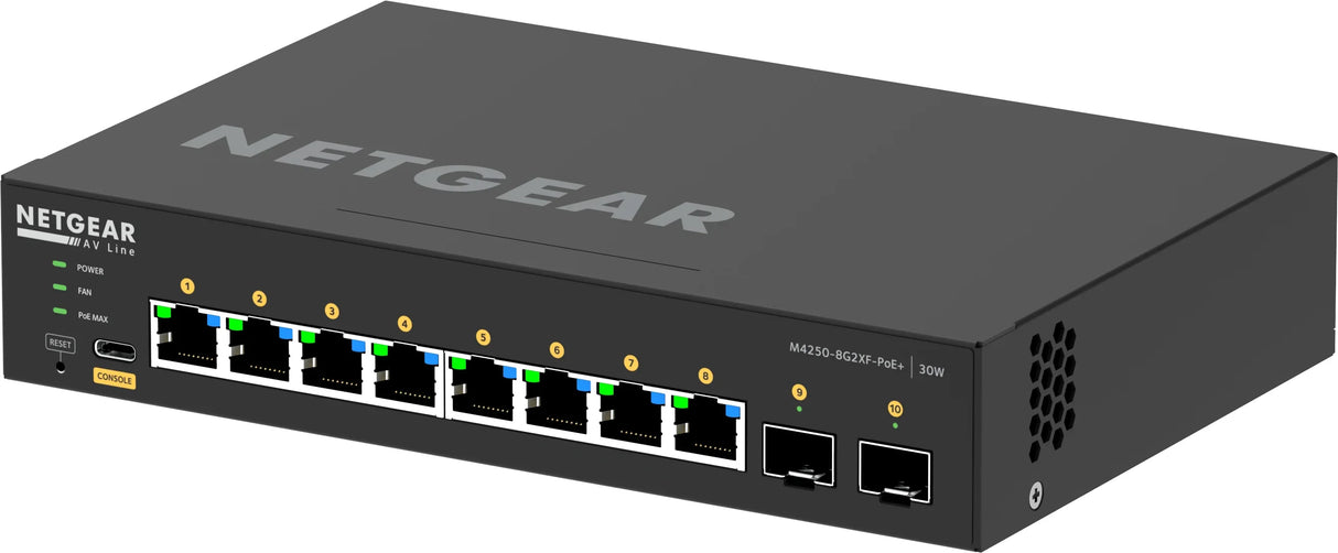 NETGEAR GSM4210PX-100AUS Network Switch 2048MB