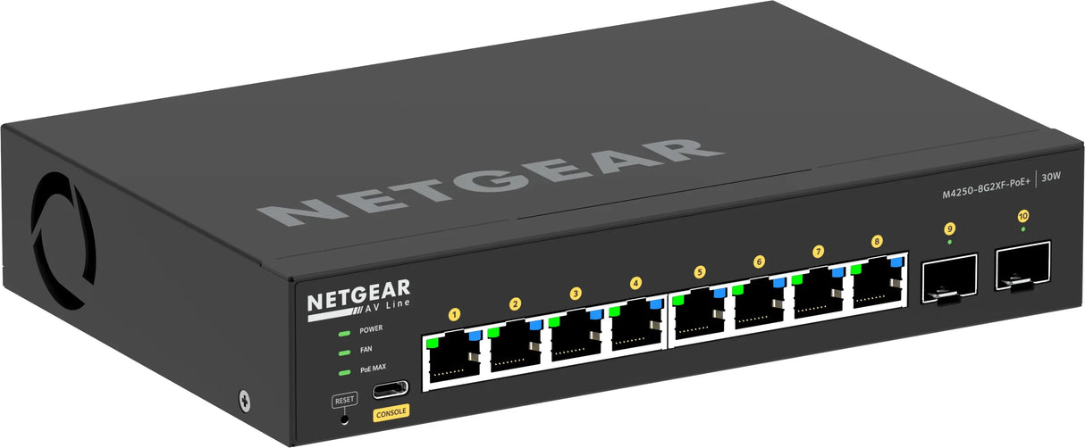 NETGEAR GSM4210PX-100AUS Network Switch 2048MB