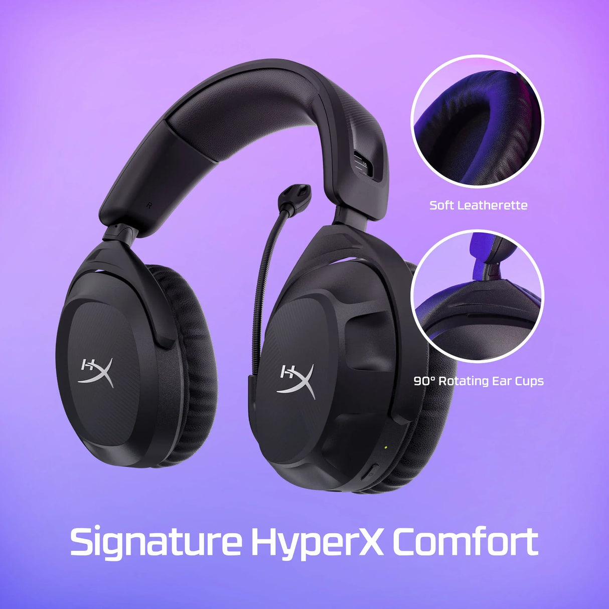 HP HYPERX Cloud Stinger 2 – Wireless / Gaming – Over-Ear Headset