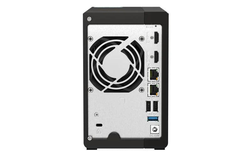 QNAP 2 x 3.5" | Intel Celeron J6412 | 8 GB RAM | 4 GB Flash | 60W|65W | 100-240V | 1.28 kg (TS-253E-8G)
