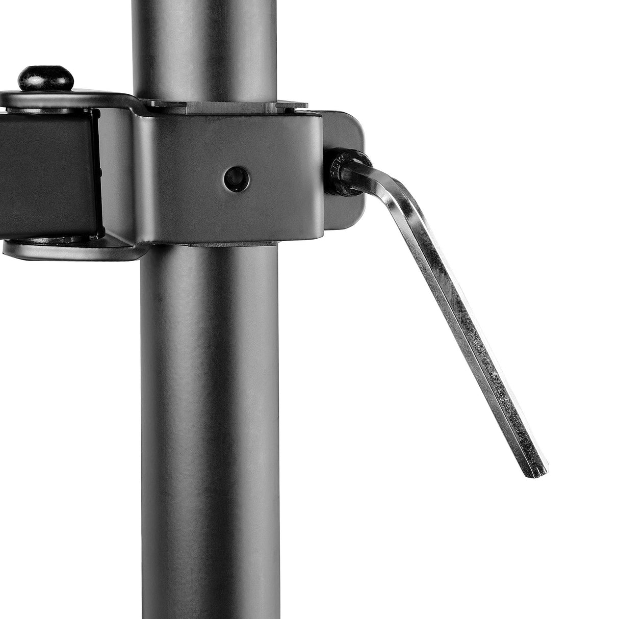 STARTECH Monitor Arm with VESA Laptop Tray | For a Laptop (4.5kg|9.9lb) and a Single Display up to 32" (8kg|17.6lb) | Black | Adjustable Laptop Arm Mount | C-clamp|Grommet Mount (A2-LAPTOP-DESK-MOUNT) (A2-LAPTOP-DESK-MOUNT)