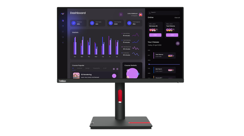 LENOVO ThinkVision T24i-30 Monitor (23.8")