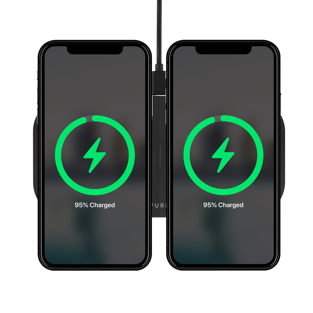 OUR PURE PLANET 15W Dual Wireless Charging Pad