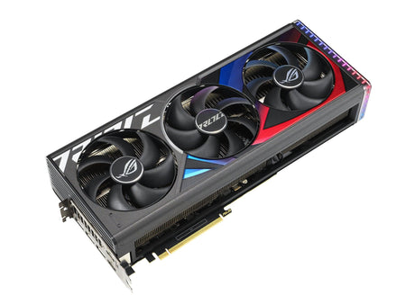 ASUS ROG Strix GeForce RTX 4090 OC Edition 24GB GDDR6X buffed-up design with chart-topping thermal performance. (ROG-STRIX-RTX4090-O24G-GAMING) ASUS
