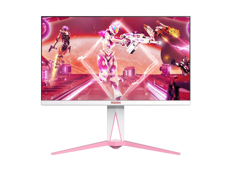 AOC computer monitor (27") Quad HD LCD Pink, White
