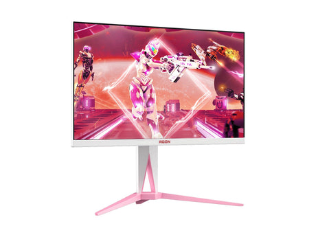 AOC computer monitor (27") Quad HD LCD Pink, White