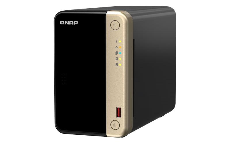 QNAP Intel Celeron N5095 2 GHz | Intel UHD Graphics | 8 GB | 4GB Flash | 2 x 3.5" SATA 6Gb|s | 2 x M.2 2280 PCIe Gen 3 x1 | 2 x RJ-45 | 1.55 kg (TS-264-8G)