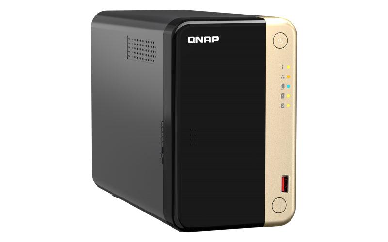 QNAP Intel Celeron N5095 2 GHz | Intel UHD Graphics | 8 GB | 4GB Flash | 2 x 3.5" SATA 6Gb|s | 2 x M.2 2280 PCIe Gen 3 x1 | 2 x RJ-45 | 1.55 kg (TS-264-8G)
