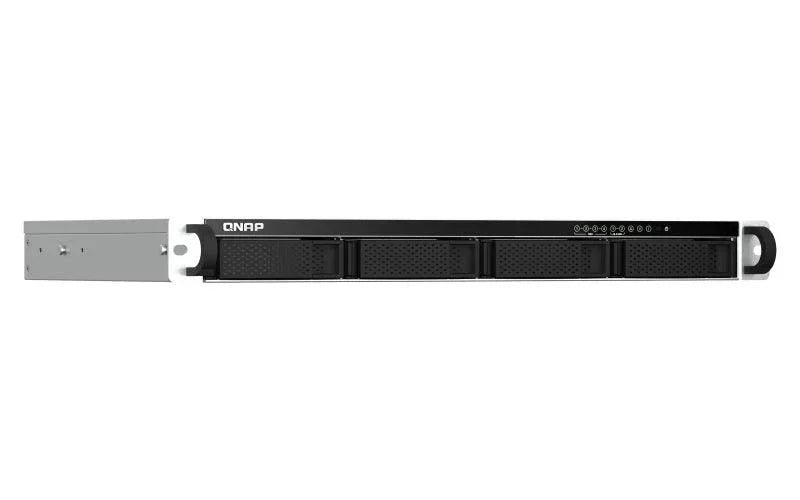 QNAP Intel Celeron N5095 | Intel UHD Graphics | 8 GB SODIMM DDR4 | 4GB Flash | 4 x 3.5" | RJ-45 | USB 2.0 | 1U | 6.6 kg (TS-464U-8G)