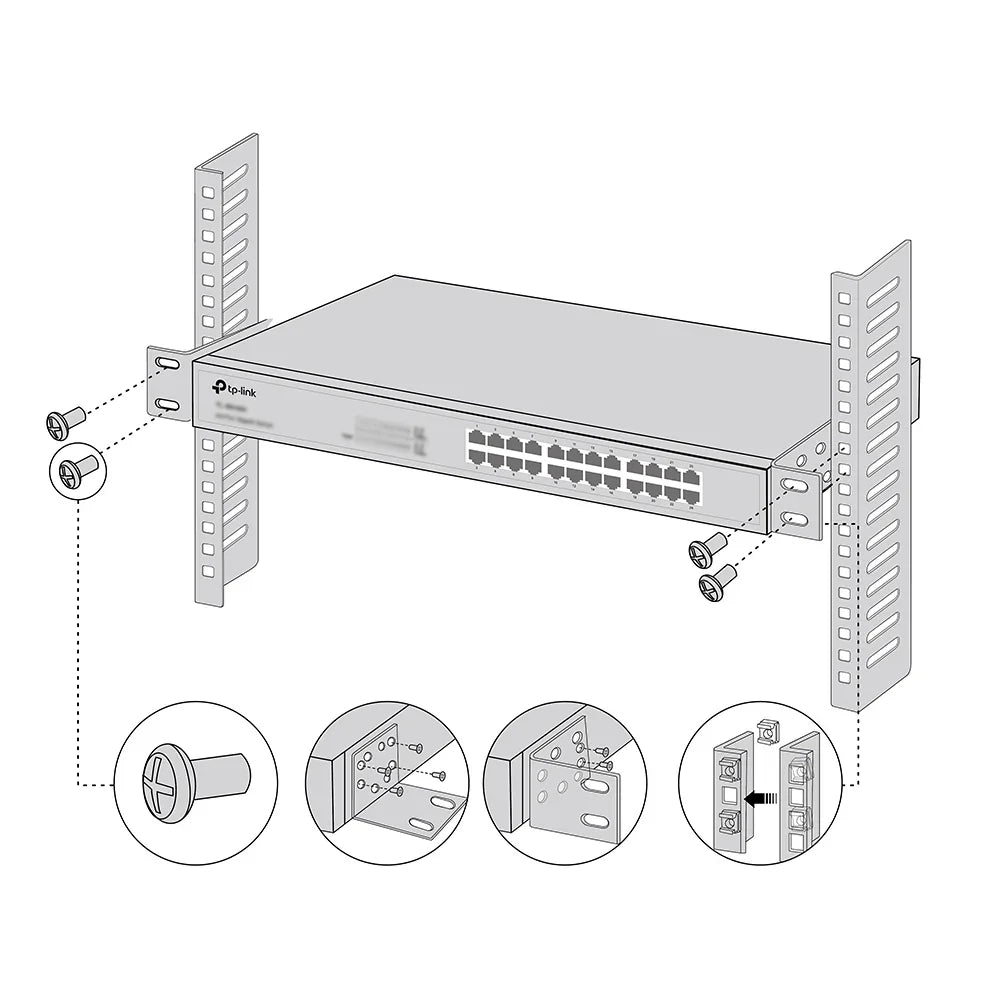 TP-LINK 13" Switches Rack Mount Kit (RACKMOUNT KIT-13)