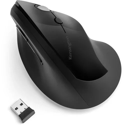 KENSINGTON Pro Fit Ergo – Wireless 2.4GHz / 1600 DPI / Vertical – Ergonomic Office Mouse