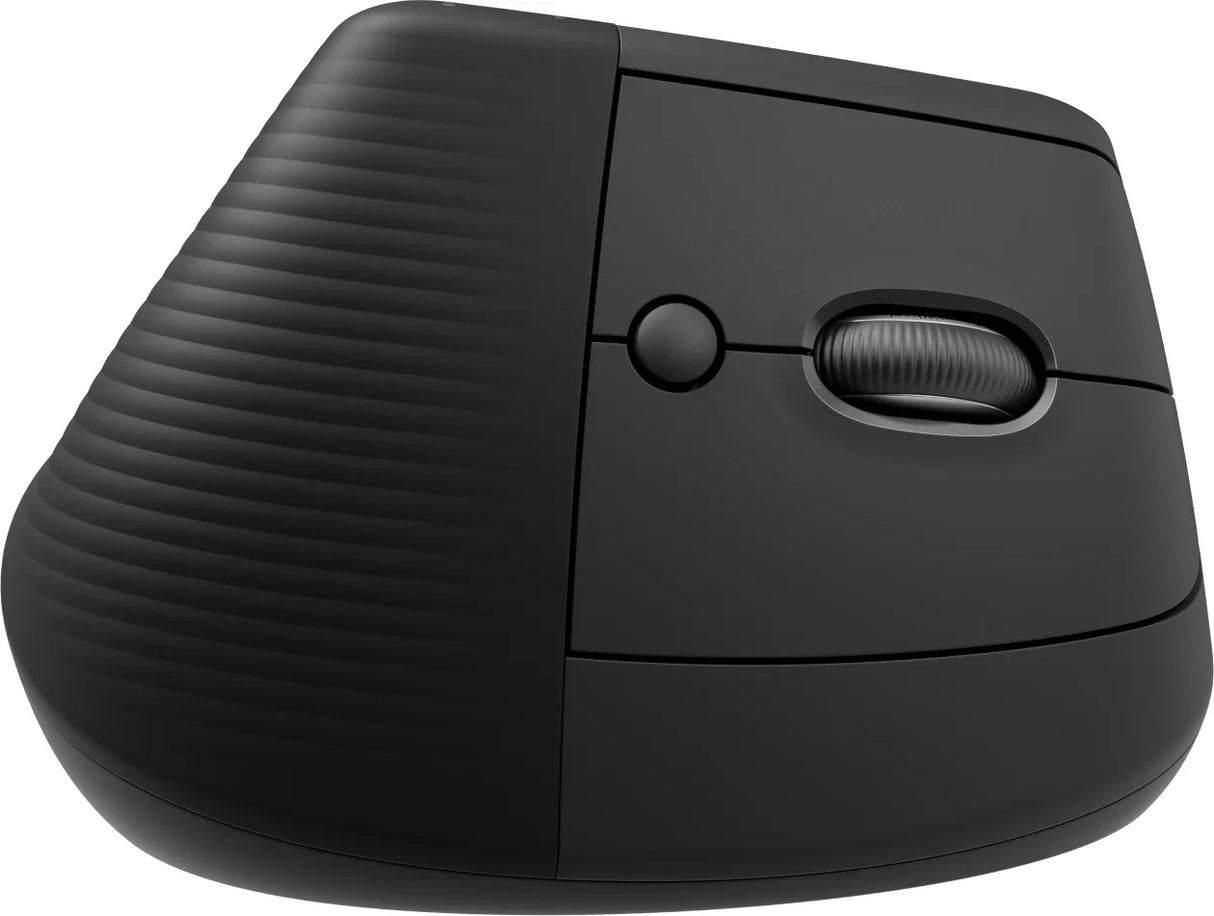LOGITECH Lift – Wireless (Bluetooth + 2.4GHz) / 4000 DPI / Ergonomic – Office Ergonomic Mouse