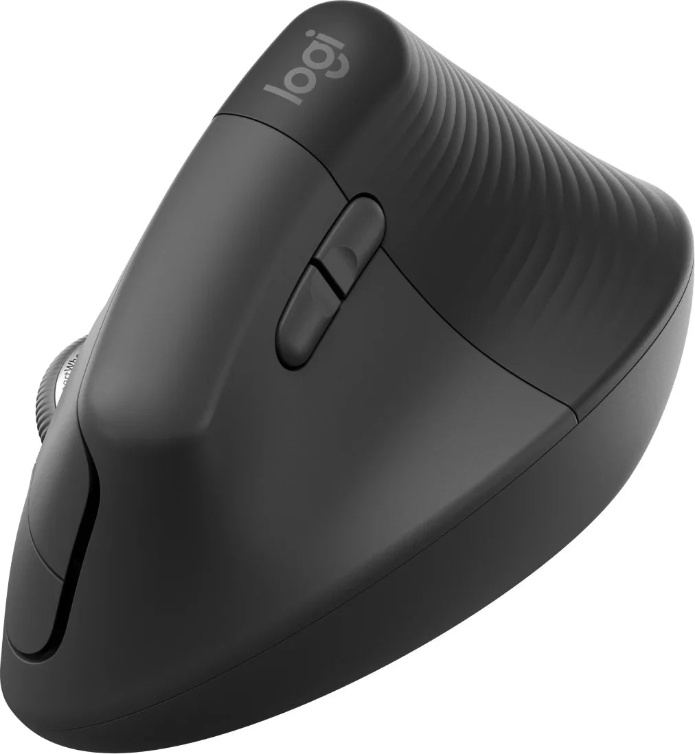 LOGITECH Lift – Wireless (Bluetooth + 2.4GHz) / 4000 DPI / Ergonomic – Office Ergonomic Mouse