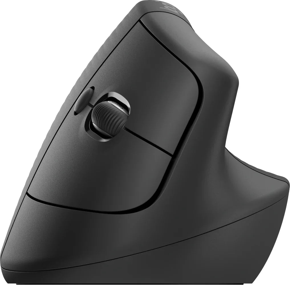LOGITECH Lift – Wireless (Bluetooth + 2.4GHz) / 4000 DPI / Ergonomic – Office Ergonomic Mouse
