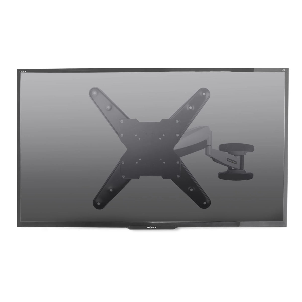 STARTECH VESA TV Wall Mount | Adjustable Full Motion Mount For 23"-55" Displays | Slim Wall Mount TV Bracket Supports 66lb (30kg) | Extendable|Tilting|Swivel Monitor Wall Mount (FHA-TV-WALL-MOUNT) (FHA-TV-WALL-MOUNT)