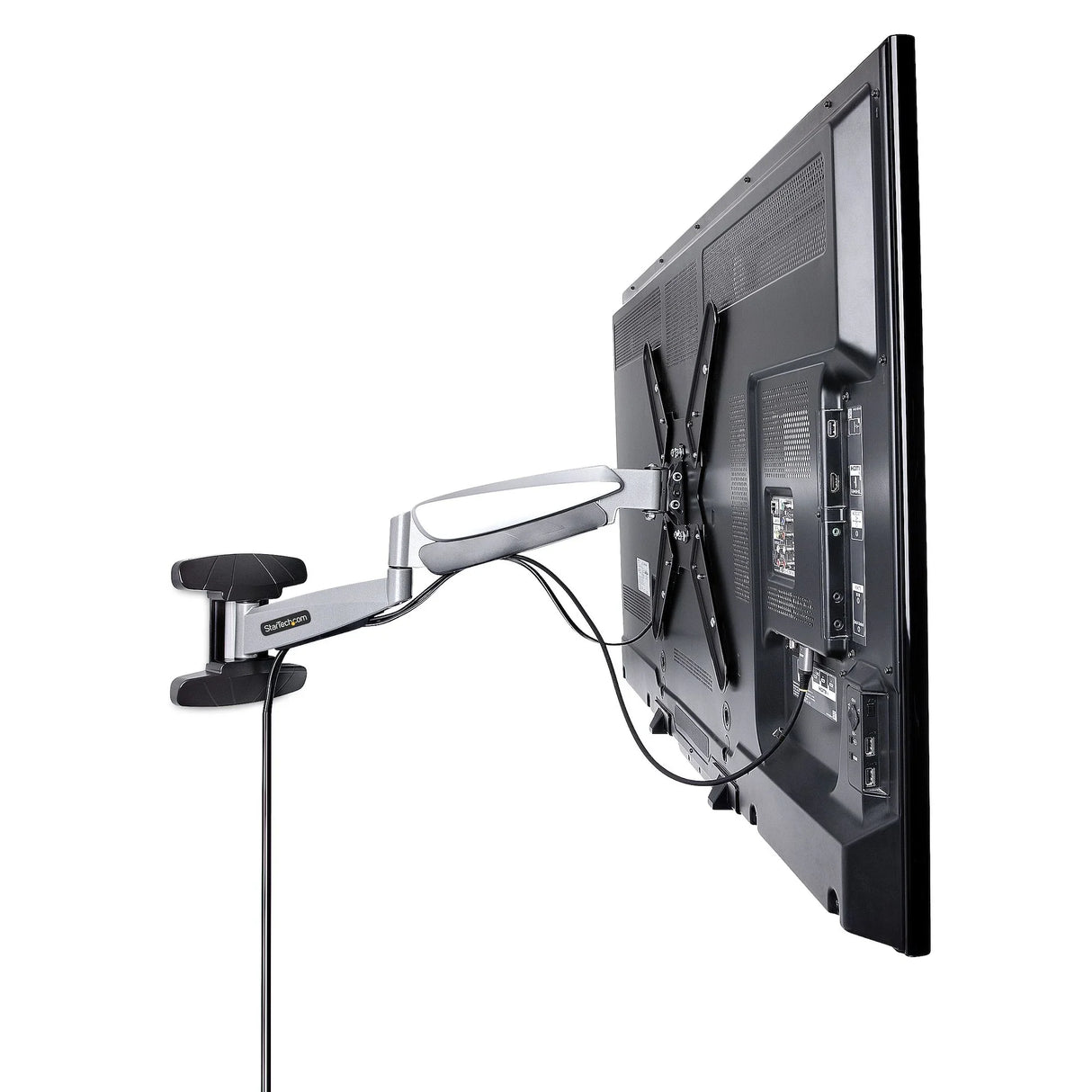 STARTECH VESA TV Wall Mount | Adjustable Full Motion Mount For 23"-55" Displays | Slim Wall Mount TV Bracket Supports 66lb (30kg) | Extendable|Tilting|Swivel Monitor Wall Mount (FHA-TV-WALL-MOUNT) (FHA-TV-WALL-MOUNT)
