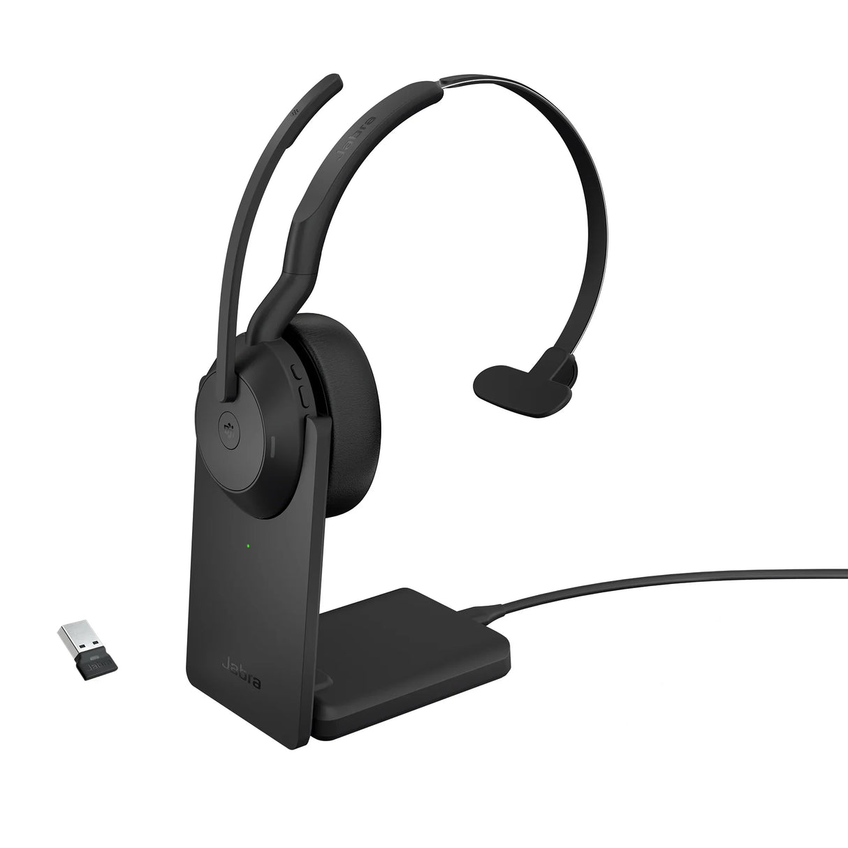 JABRA EVOLVE2 55 – Wireless / Mono / Professional MS Teams Certified – On-Ear Headset with ANC