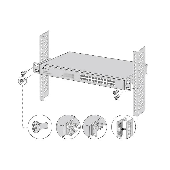 TP-LINK 19" Switches Rack Mount Kit (RACKMOUNT KIT-19)
