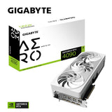 GIGABYTE RTX 4090 PCIe x16 | 24GB GDDR6 | 3xDP1.4 | 1xHDMI 2.1 | AERO OC (GV-N4090AERO OC-24GD) GIGABYTE