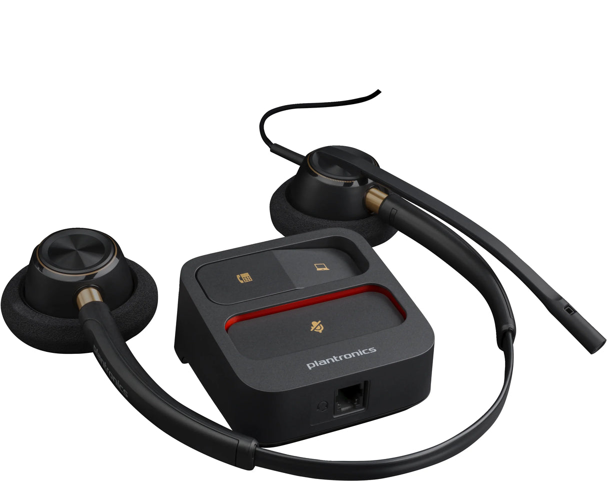 POLY ENCOREPRO 520 – Wired (USB-A) / Stereo / Office – Over-Ear Headset
