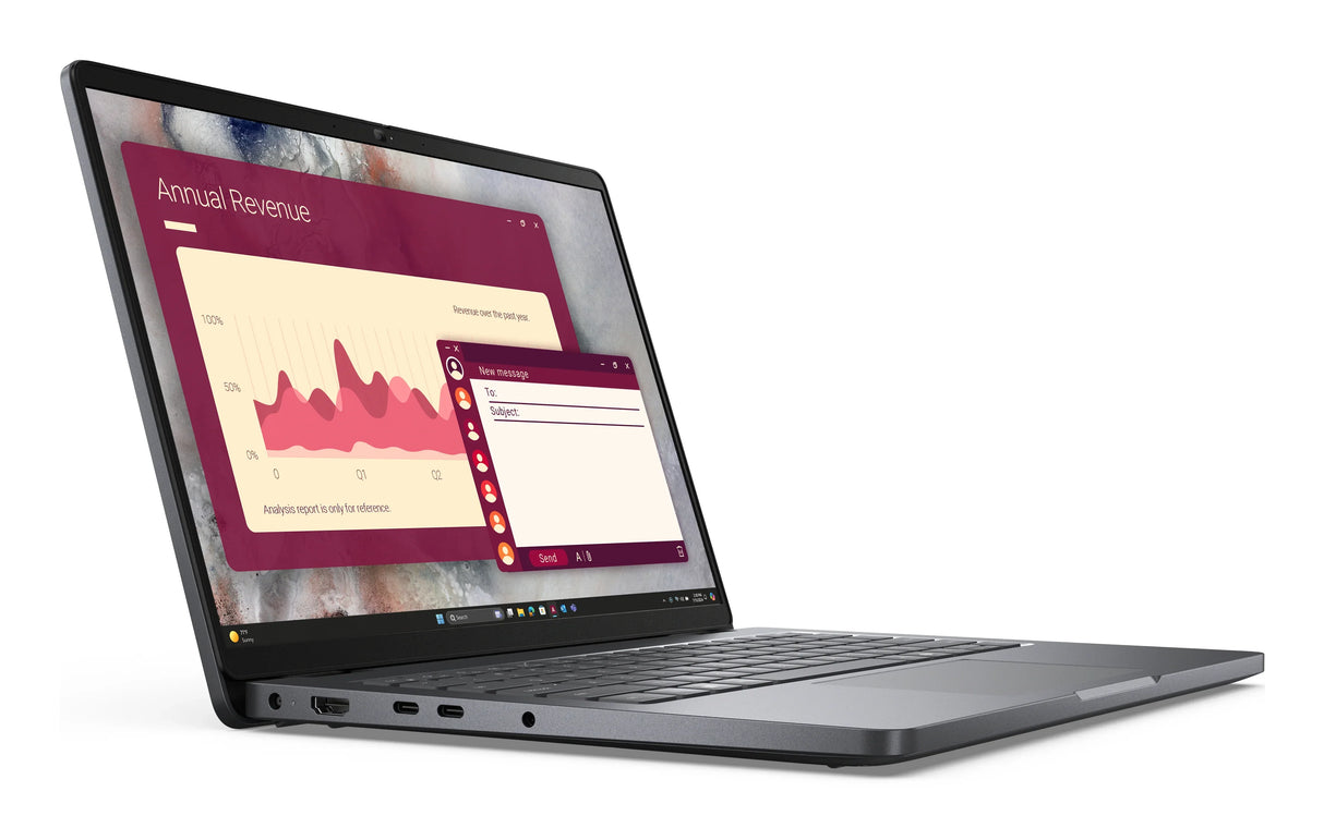 DELL PC14250 Laptop – Intel Core Ultra 5 225U / 16GB DDR5 / 512GB SSD / Intel Graphics – Sustainable Business Laptop