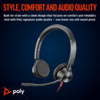 POLY Blackwire 3325 Wired On-ear Stereo MS Teams Certified Headset