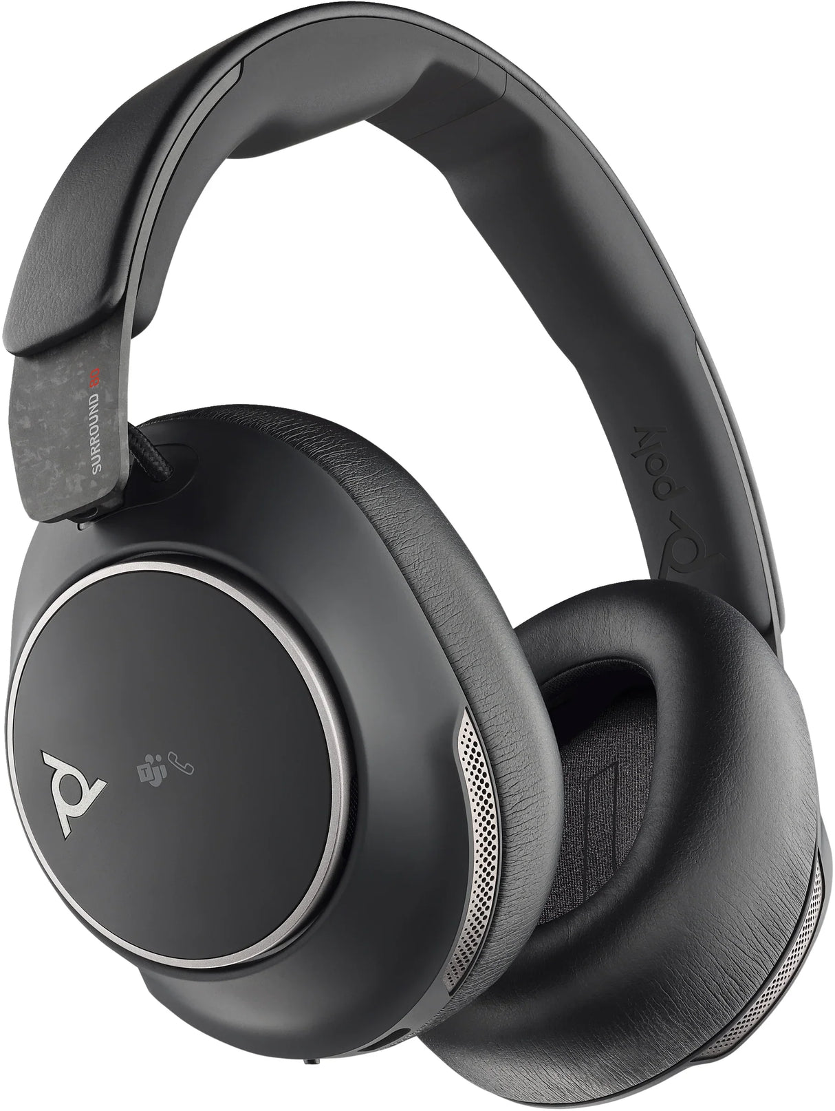 POLY Voyager Surround 80 UC – Bluetooth / Stereo / Office UC – Over-Ear Headset