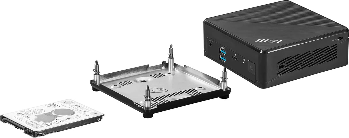 MSI CUBI NUC 1M-001BAU Desktop – Intel Core 7 / On-Board Graphics – Sustainable Business Desktop