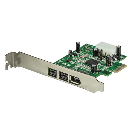 STARTECH 3 Port 2b 1a 1394 PCI Express FireWire Card Adapter - 1394 FW PCIe FireWire 800 | 400 Card (PEX1394B3) STARTECH