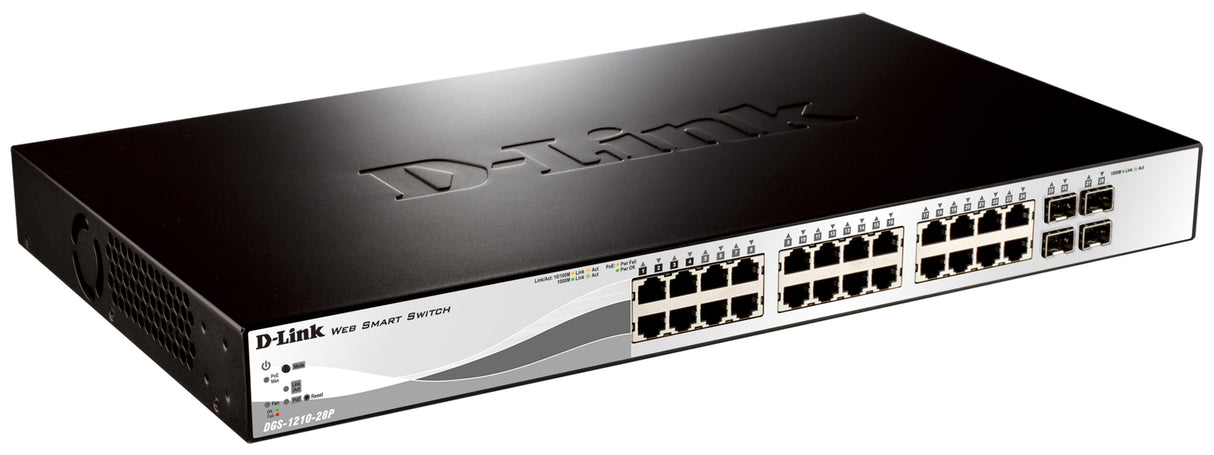 D-LINK DGS-1210-28P 2 Gigabit PoE Network Switch