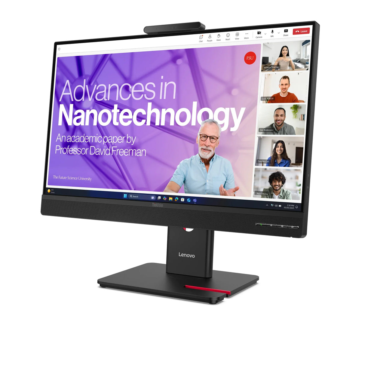 Lenovo ThinkVision T27QD-4V Monitor – 27" / QHD / IPS / 120Hz – Business Monitor