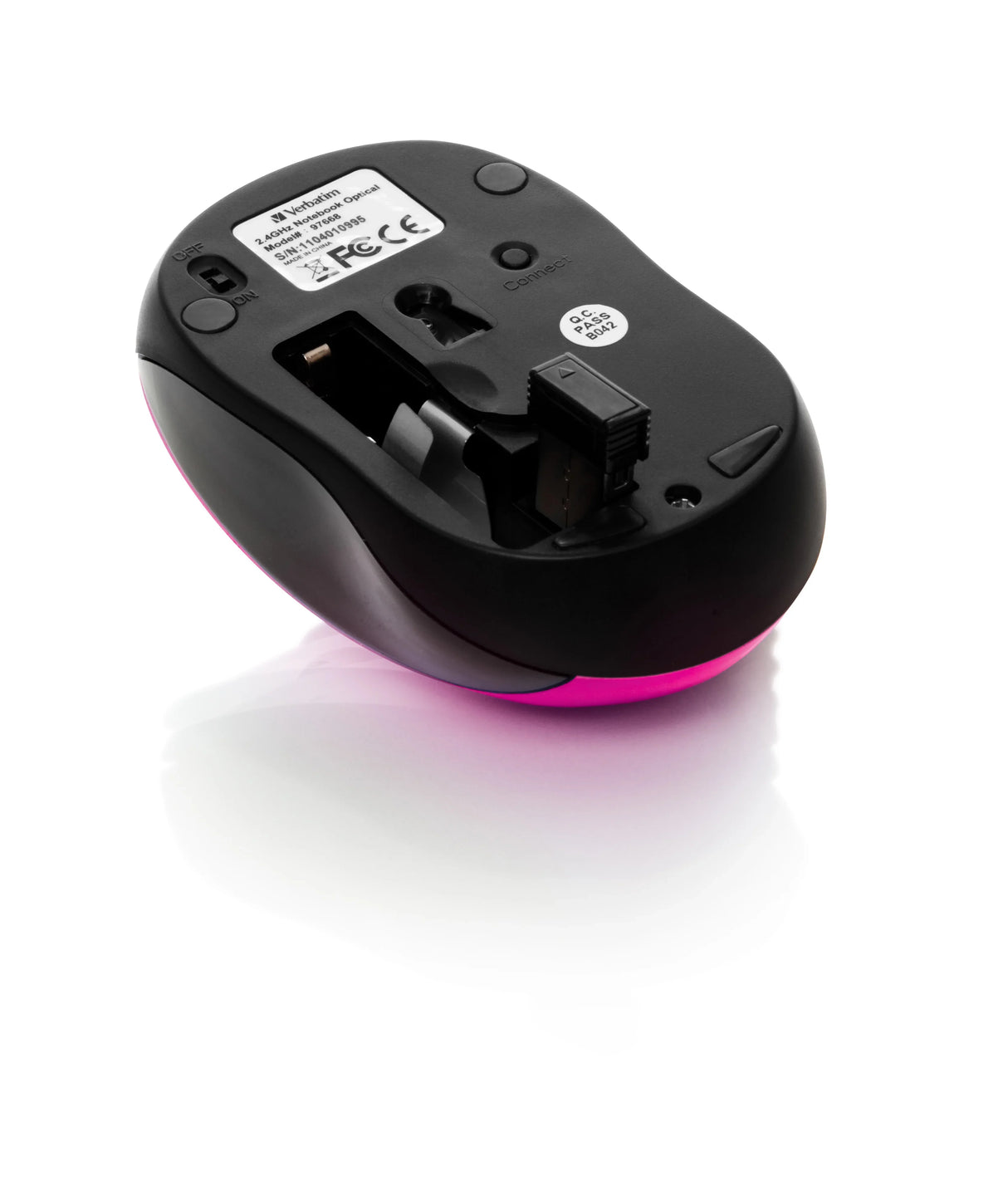 VERBATIM GO NANO – Wireless 2.4GHz / 1600 DPI / Sleep Mode – Travel Wireless Mouse