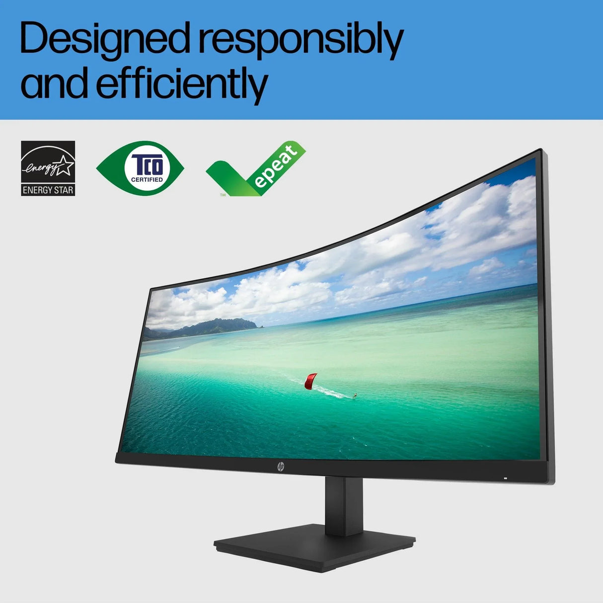 HP P34hc Monitor – 34" / QHD / IPS / 60Hz – Business Monitor