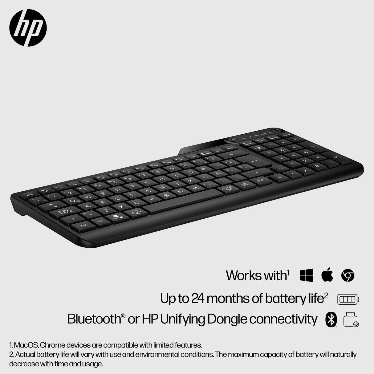 HEWLETT-PACKARD 475 – Desktop Platform / Tool-Free Install / Standard – Keyboard Platform
